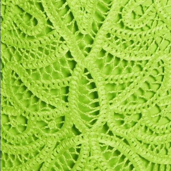 Lily Pulitzer Siesta Shift Matcha Green Knit Lace Dress - Picture 5 of 13